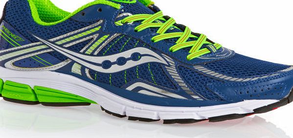 Saucony Mens Saucony Phoenix 7 Trainers - Navy / Green