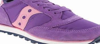 Purple Jazz Lo Pro Trainers