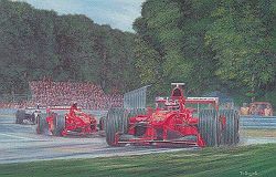 John Saunders ``Monza 1-2`` Print