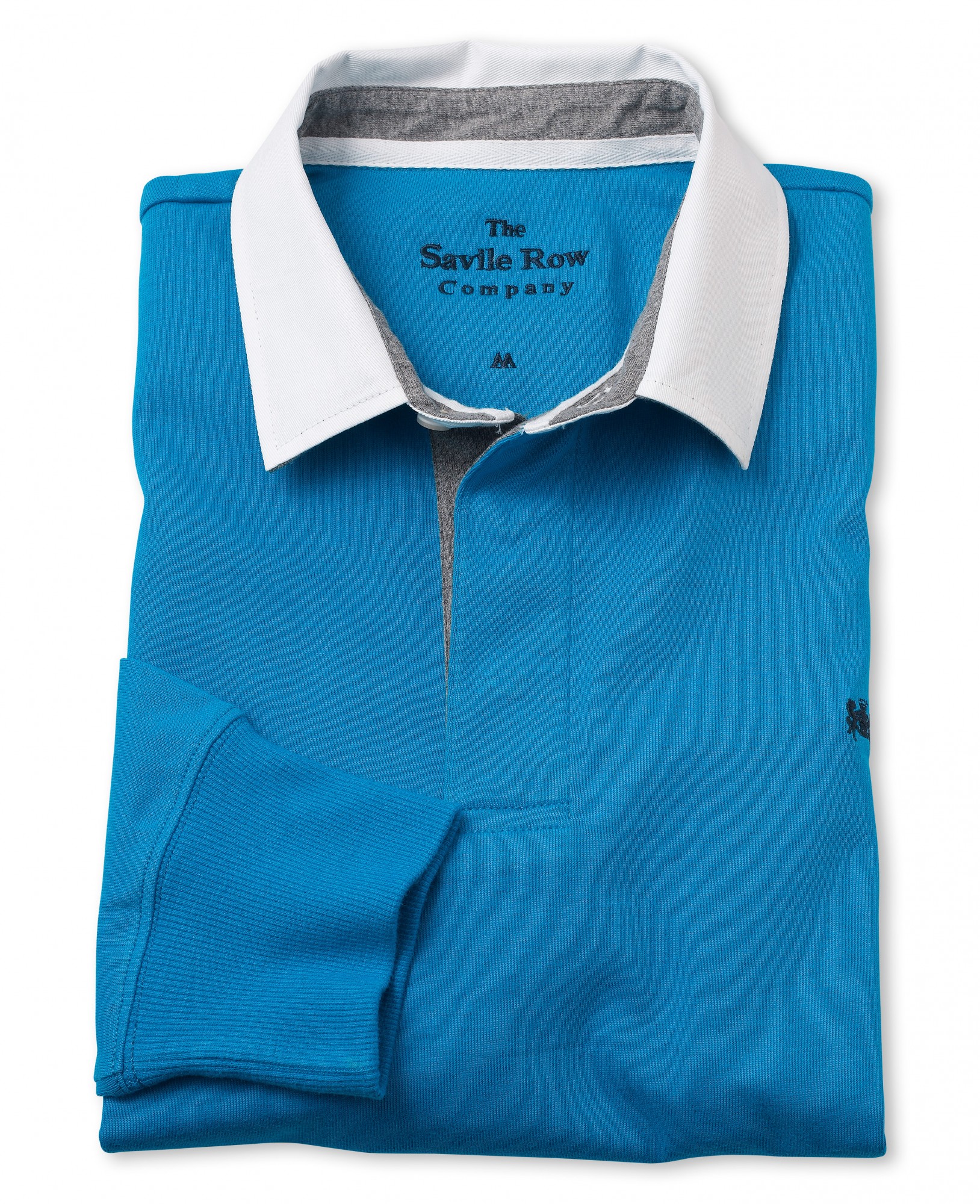 Savile Row Co. Blue Rugby Shirt S