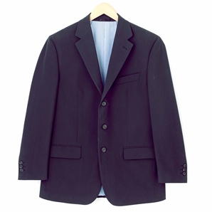 Savile Row Navy Brushed Twill Jacket