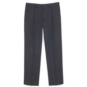 Savile Row Navy Italian Wool Flannel Trousers