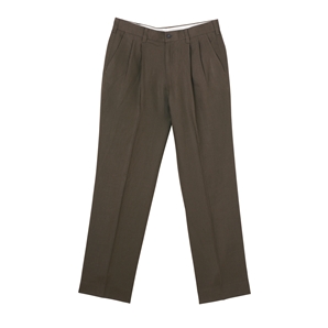 Savile Row Tobacco Linen Trousers