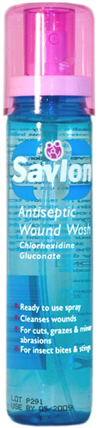 antiseptic wound wash 100ml