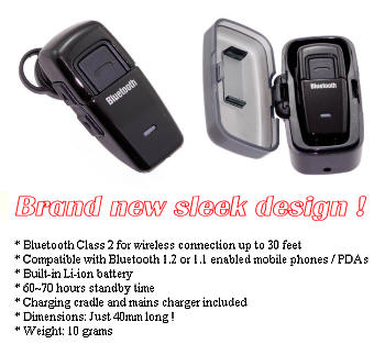 SB Audiovox GDU 325 Compatible Bluetooth Headset