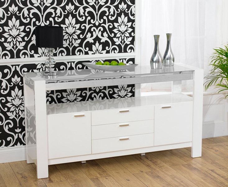 White Gloss Sideboard