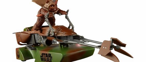 Scalextric C3299 Star Wars Speeder Bike - Ewok Paploo 1:32 Scale Slot Car