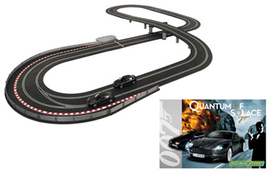 scalextric Digital Quantum of Solace 007 James Bond Set