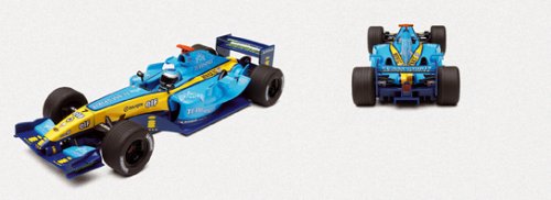 Scalextric Renault R24 F1 Team Spirit No 7 (C2581)- Scalextric