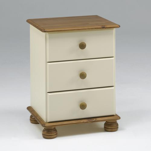 Scandinavian Pine Arabella Painted Bedside Cabinet 102.203.46