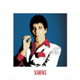 Scarface Cigar Colour (Art Print) Poster