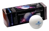 Schildkrot 3 Star Super 40 mm table tennis balls - white - box of 3