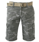 Black Cargo Shorts