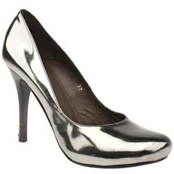 Schuh Female Tauro Pf Court Manmade Upper Evening in Silver