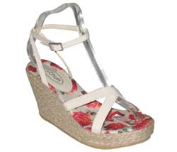 Schuh PLATAF X-STRAP ROSE WEDGE