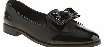 womens schuh black honey bee flats 1336037080