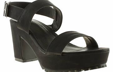 womens schuh black road trip low heels