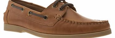 womens schuh tan kirby 2 eye boat flats