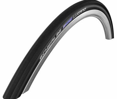 Schwalbe Lugano 700 x 23mm Bike Tyre - Black Skin