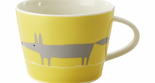 Scion Mr Fox Mug, 0.35L, Charcoal