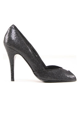 Black Fay Disco Shoe by Scorah Pattullo