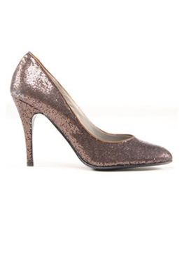 Scorah Pattullo Bronze Maya Disco Shoe by Scorah Pattullo