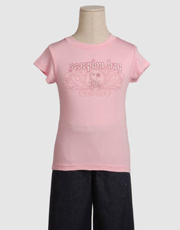 TOPWEAR Short sleeve t-shirts GIRLS on YOOX.COM