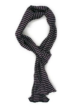 Blue Stripe Scarf