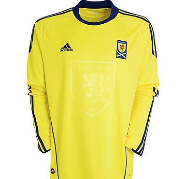 Scotland Adidas 2010-11 Scotland Adidas Long Sleeve Away Shirt