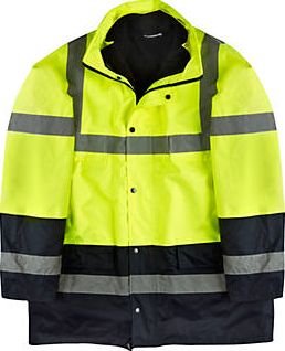 Screwfix, 1228[^]87358 Hi-Vis Jacket Yellow X Large 55`` Chest 87358