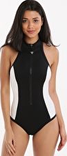 Seafolly, 1295[^]259131 Block Party Scuba Maillot - Black