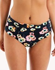 Seafolly, 1295[^]253346 Cabana Rose High Waisted Pant - Indigo