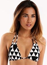 Seafolly, 1295[^]242800 Costa Maya Slide Tri - Black