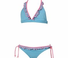 Flamingo Club 70s Halter Bikini - Poolside