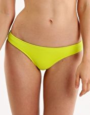 Seafolly, 1295[^]233608 Goddess Bow Back Brazilian - Chartreuse