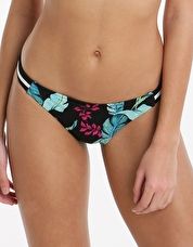 Seafolly, 1295[^]259312 Jungle Out There Brazilian Pant - Black