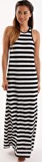 Seafolly, 1295[^]245079 Latitude Maxi - Black and White