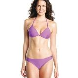 Matt Separates Fixed Moulded Tri Bikini Top - Citron