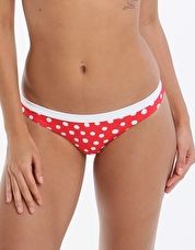 Seafolly, 1295[^]276733 Spot On Brazilian Pant - Chilli Red