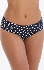 Seafolly, 1295[^]276696 Spot On Ruched Side Retro - Indigo