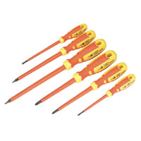 6 Piece Insulated Screwdriver Set