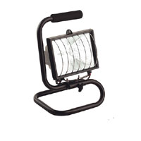 Portable Tungsten/Halogen Floodlight 100W/12V