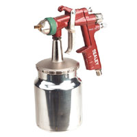 Spray Gun HVLP Suction Feed 1.7mm Set-Up