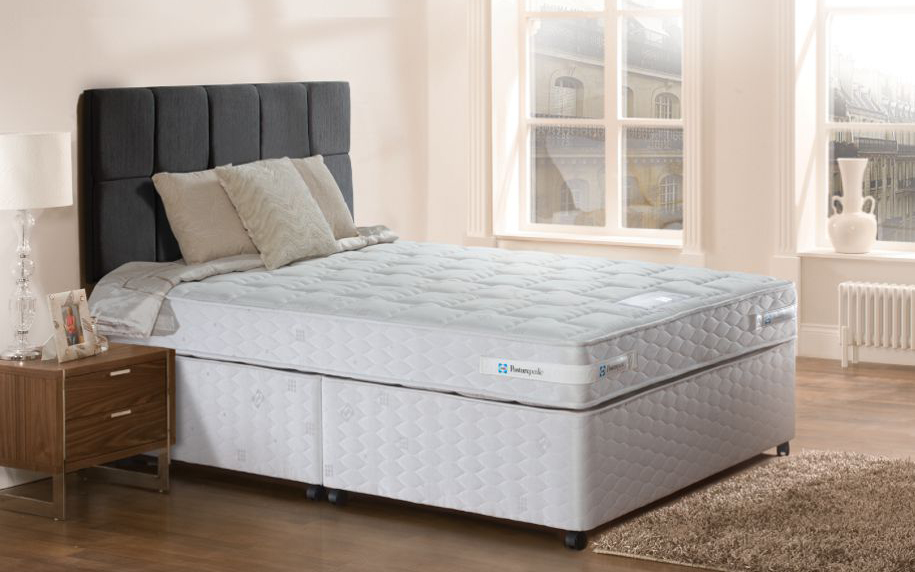 Sealy Derwent Firm Contract Divan Bed, Superking