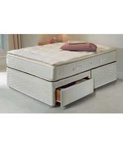 Super King Size Posturepedic Pillow Top - 2 Drawers