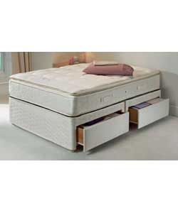 Super King Size Posturepedic Pillow Top - 4 Drawers