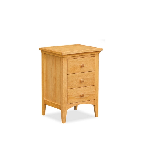 Seattle Oak Furniture Seattle Oak Bedside Cabinet 591.006