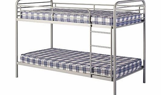 Seconique by Home Discount WorldStores Single Kids Bunk Bed - Garrick Modern Metal Bunk Bed Childrens Metal Bunk Bed