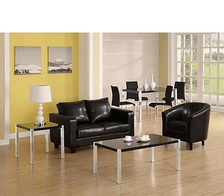 Charisma High Gloss Living and Dining Set