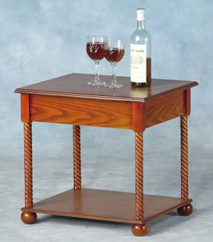 Honey Brunswick Lamp Table